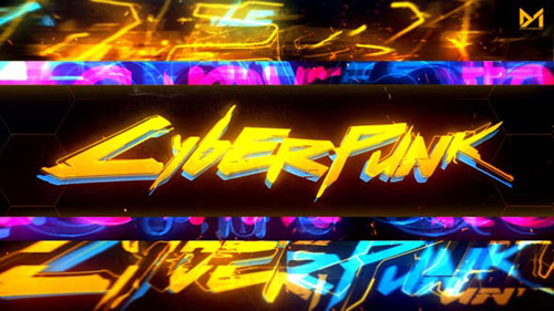 Cyberpunk Logo reveal - Project for After Effects (Videohive)
