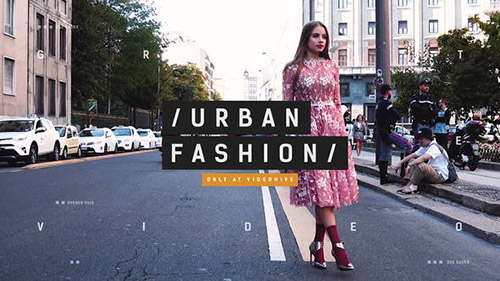 Urban Fashion / Event Promo / Dynamic Opener / Clothes Collection / Beauty Models / Backstage - Project for After Effects (Videohive)