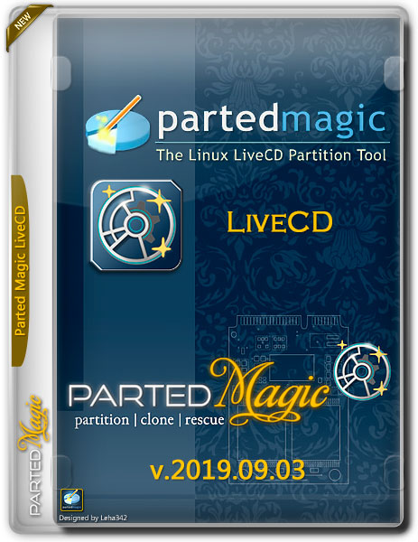 Parted Magic LiveCD i686/amd64 v.2019.09.03 (MULTi)
