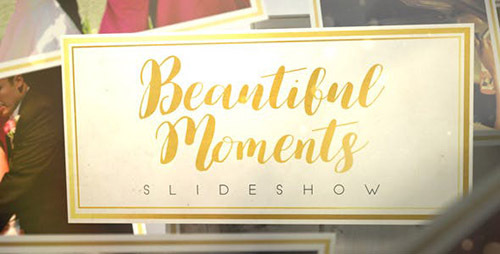 Beautiful Moments Slideshow 17599215 - Project for After Effects (Videohive)