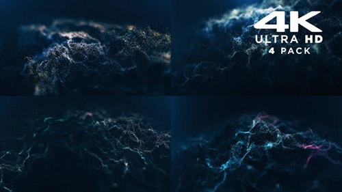 Abstract Particles - Motion Graphics (Videohive)