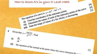 Calculus Differentiation and Integration for O Level A Math