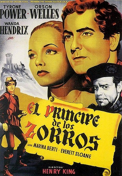 Коварный лис Борджиа / Prince of Foxes (1949) DVDRip