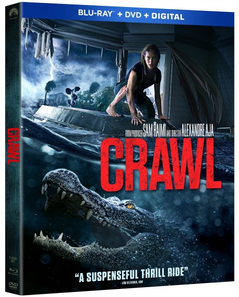 Crawl 2019 1080p BluRay 10bit HEVC Hindi English x265 DD 5 1 Telly