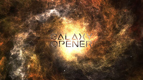 Galaxy Opener Titles - Project for After Effects (Videohive)