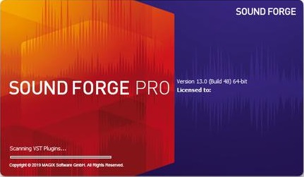 MAGIX SOUND FORGE Pro 13.0.0.124 x86 x64
