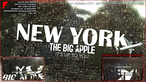 VIDEOHIVE 3D City Logo 24819029