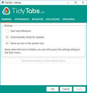TidyTabs Professional  1.14.0