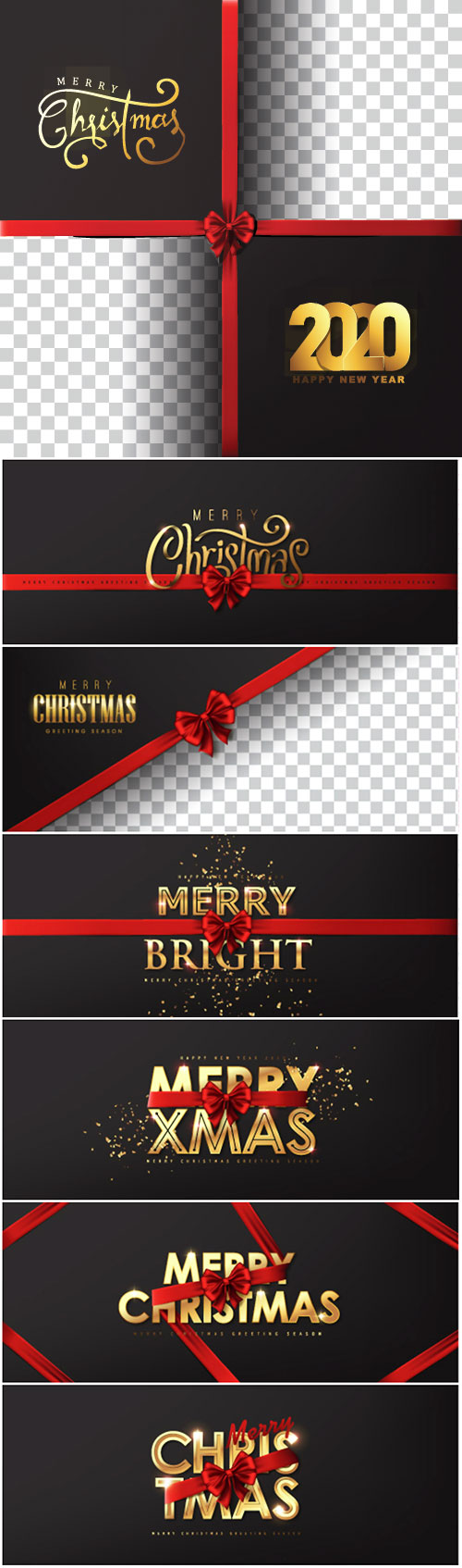 Calligraphic Merry christmas golden texture and realistic