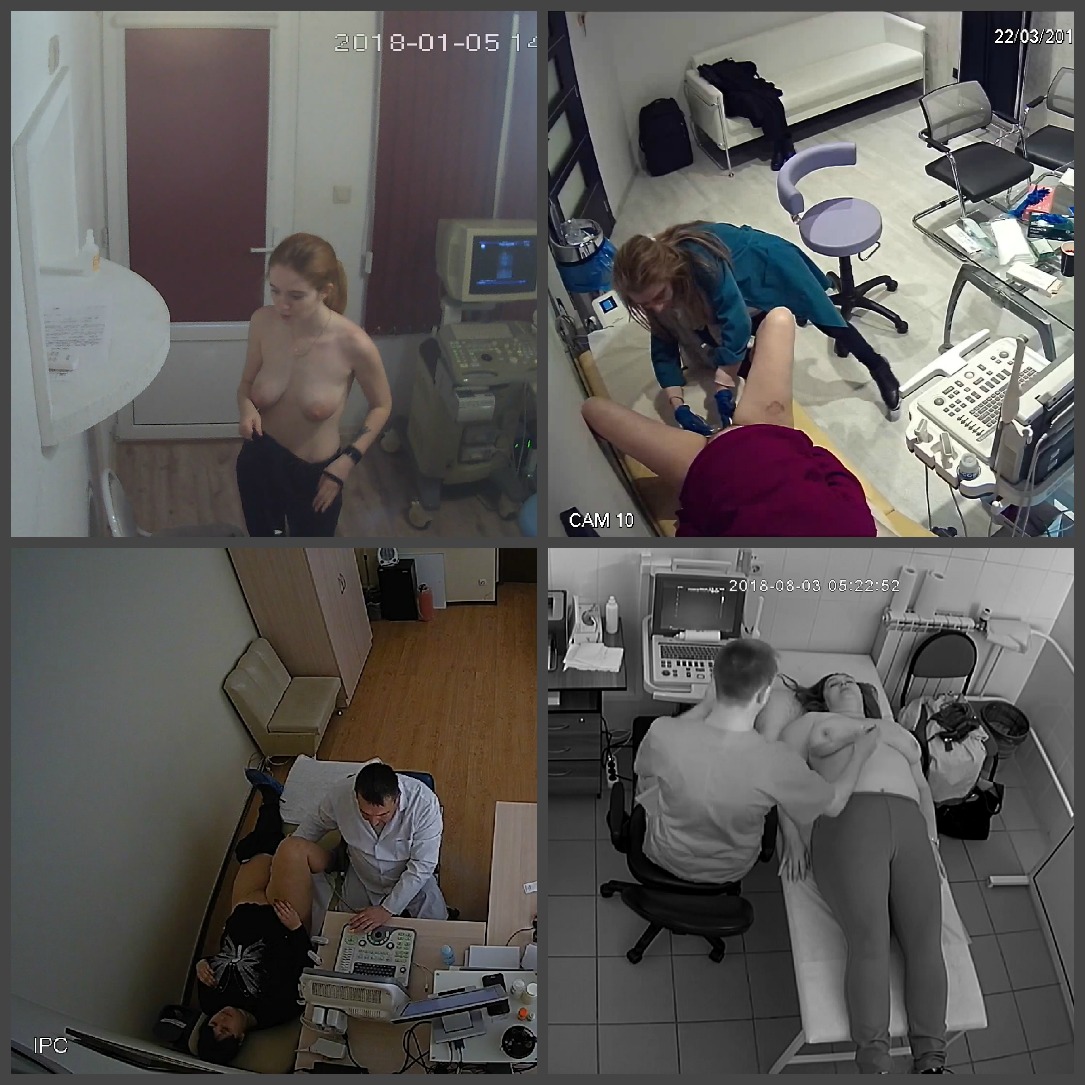 Watching the ultrasound procedure / Подглядывание за процедурой УЗИ (102 ролика) [2019 г., Voyeur, Gyno, 720p, 1080p, CamRip]