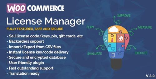 CodeCanyon - WooCommerce License Manager v4.1.8 - 16636748 - NULLED