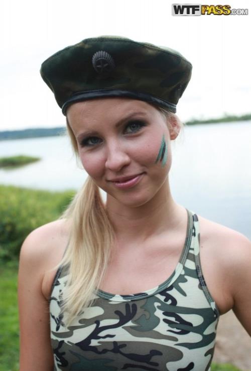 Ariana - Hard fuck girl from Russian army