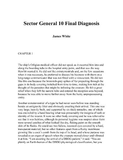 Final Diagnosis A Sector General Novel (Sector General)